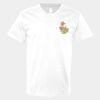 V-Neck Heavy Cotton 100% T-Shirt Thumbnail