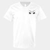 V-Neck Heavy Cotton 100% T-Shirt Thumbnail