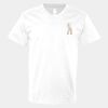 V-Neck Heavy Cotton 100% T-Shirt Thumbnail