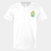 V-Neck Heavy Cotton 100% T-Shirt Thumbnail