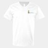 V-Neck Heavy Cotton 100% T-Shirt Thumbnail