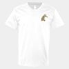 V-Neck Heavy Cotton 100% T-Shirt Thumbnail