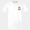 V-Neck Heavy Cotton 100% T-Shirt Thumbnail