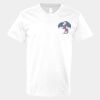 V-Neck Heavy Cotton 100% T-Shirt Thumbnail