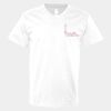 V-Neck Heavy Cotton 100% T-Shirt Thumbnail
