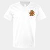 V-Neck Heavy Cotton 100% T-Shirt Thumbnail