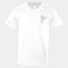 V-Neck Heavy Cotton 100% T-Shirt Thumbnail