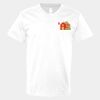 V-Neck Heavy Cotton 100% T-Shirt Thumbnail