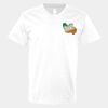 V-Neck Heavy Cotton 100% T-Shirt Thumbnail