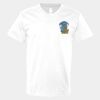 V-Neck Heavy Cotton 100% T-Shirt Thumbnail