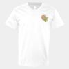 V-Neck Heavy Cotton 100% T-Shirt Thumbnail