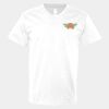 V-Neck Heavy Cotton 100% T-Shirt Thumbnail