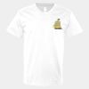V-Neck Heavy Cotton 100% T-Shirt Thumbnail