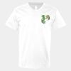 V-Neck Heavy Cotton 100% T-Shirt Thumbnail