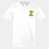 V-Neck Heavy Cotton 100% T-Shirt Thumbnail