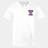 V-Neck Heavy Cotton 100% T-Shirt Thumbnail