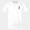 V-Neck Heavy Cotton 100% T-Shirt Thumbnail