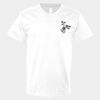 V-Neck Heavy Cotton 100% T-Shirt Thumbnail