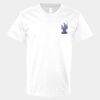 V-Neck Heavy Cotton 100% T-Shirt Thumbnail