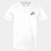 V-Neck Heavy Cotton 100% T-Shirt Thumbnail
