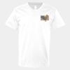 V-Neck Heavy Cotton 100% T-Shirt Thumbnail