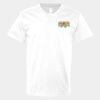 V-Neck Heavy Cotton 100% T-Shirt Thumbnail