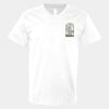 V-Neck Heavy Cotton 100% T-Shirt Thumbnail