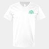 V-Neck Heavy Cotton 100% T-Shirt Thumbnail