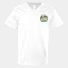 V-Neck Heavy Cotton 100% T-Shirt Thumbnail