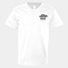 V-Neck Heavy Cotton 100% T-Shirt Thumbnail