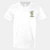 V-Neck Heavy Cotton 100% T-Shirt Thumbnail