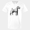 V-Neck Heavy Cotton 100% T-Shirt Thumbnail