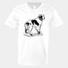 V-Neck Heavy Cotton 100% T-Shirt Thumbnail