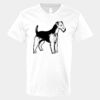 V-Neck Heavy Cotton 100% T-Shirt Thumbnail