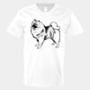 V-Neck Heavy Cotton 100% T-Shirt Thumbnail