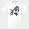 V-Neck Heavy Cotton 100% T-Shirt Thumbnail