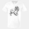 V-Neck Heavy Cotton 100% T-Shirt Thumbnail
