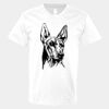 V-Neck Heavy Cotton 100% T-Shirt Thumbnail