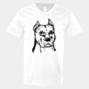 V-Neck Heavy Cotton 100% T-Shirt Thumbnail