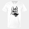 V-Neck Heavy Cotton 100% T-Shirt Thumbnail