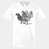 V-Neck Heavy Cotton 100% T-Shirt Thumbnail