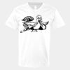 V-Neck Heavy Cotton 100% T-Shirt Thumbnail
