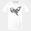 V-Neck Heavy Cotton 100% T-Shirt Thumbnail