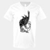 V-Neck Heavy Cotton 100% T-Shirt Thumbnail