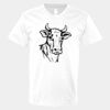 V-Neck Heavy Cotton 100% T-Shirt Thumbnail