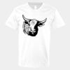 V-Neck Heavy Cotton 100% T-Shirt Thumbnail