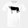 V-Neck Heavy Cotton 100% T-Shirt Thumbnail
