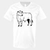 V-Neck Heavy Cotton 100% T-Shirt Thumbnail