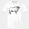 V-Neck Heavy Cotton 100% T-Shirt Thumbnail