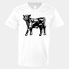 V-Neck Heavy Cotton 100% T-Shirt Thumbnail